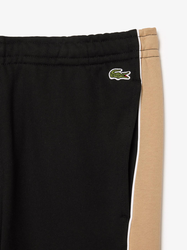 Pantalon de survêtement tapered fit noir homme - Lacoste