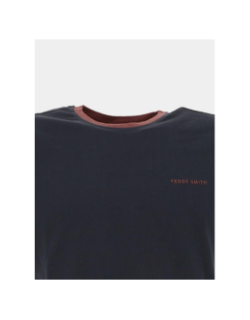 T-shirt the tee 2 r mc gris homme - Teddy Smith