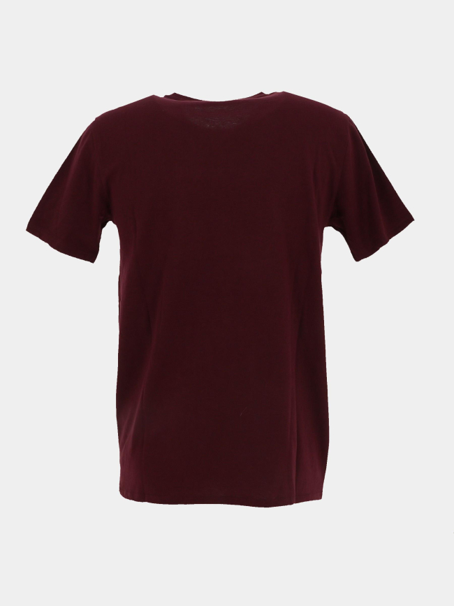 T-shirt jim bordeaux homme - Teddy Smith