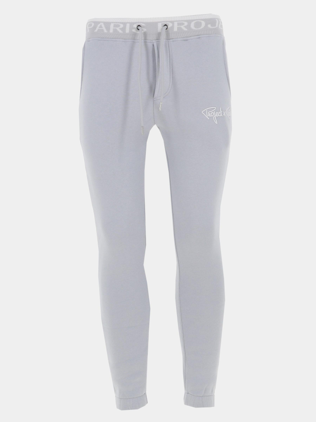 Jogging logo brodé bleu glacier homme - Project X Paris