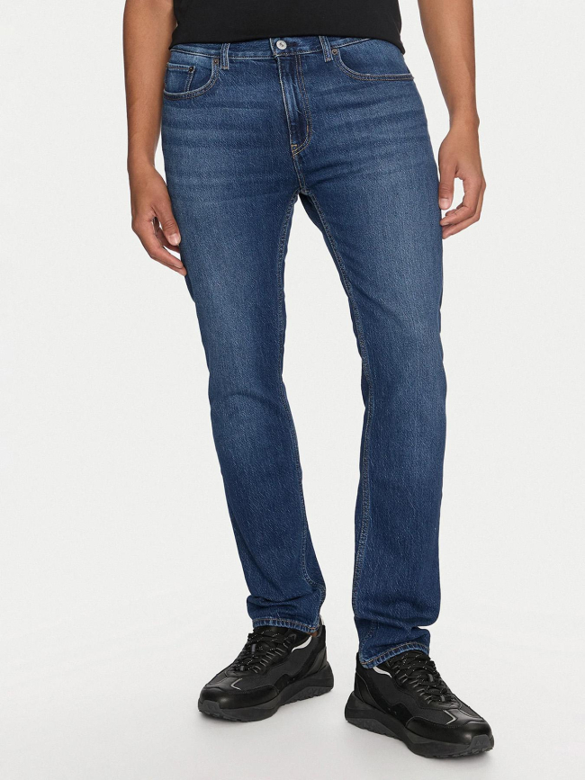 Jean slim ash bleu marine homme - Hugo