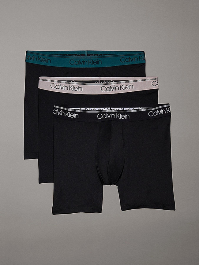 Pack 3 boxers brief bande colorée noir homme - Calvin Klein