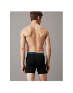 Pack 3 boxers brief bande colorée noir homme - Calvin Klein