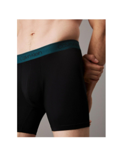 Pack 3 boxers brief bande colorée noir homme - Calvin Klein