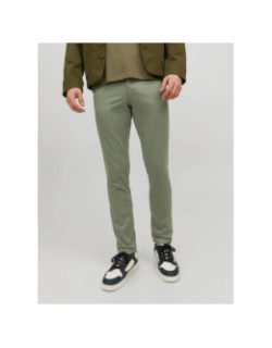 Pantalon chino marco bowie kaki homme - Jack & Jones