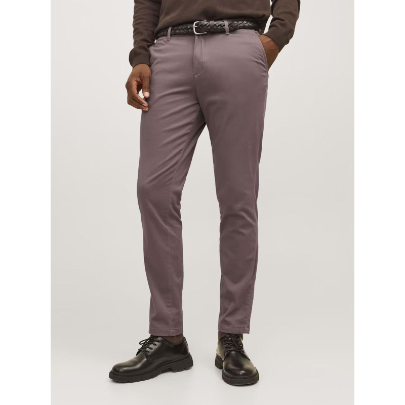 Pantalon chino marco bowie marron homme - Jack & Jones