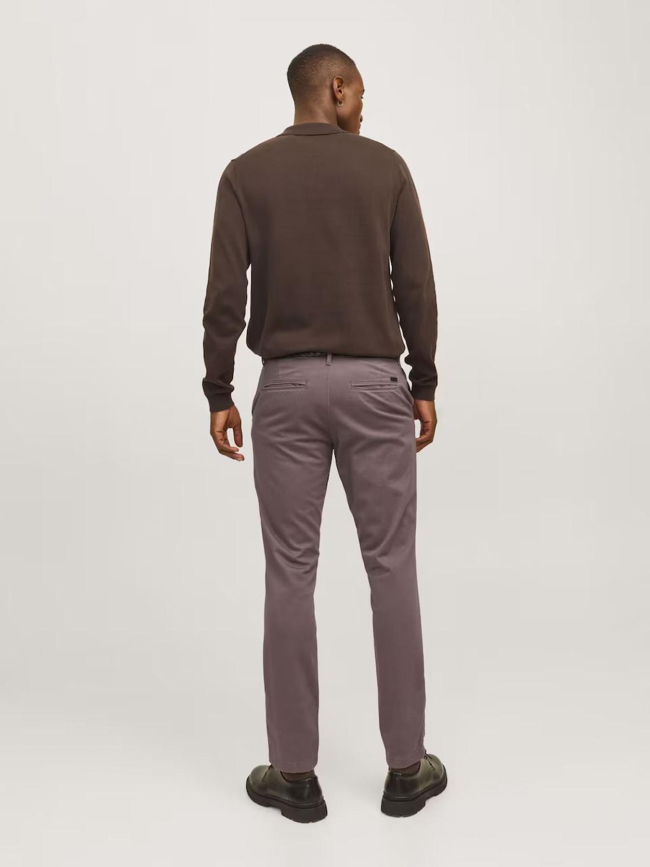 Pantalon chino marco bowie marron homme - Jack & Jones