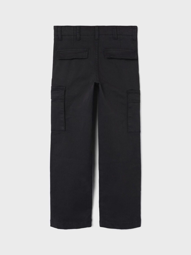 Pantalon cargo ryan noir garçon - Name It