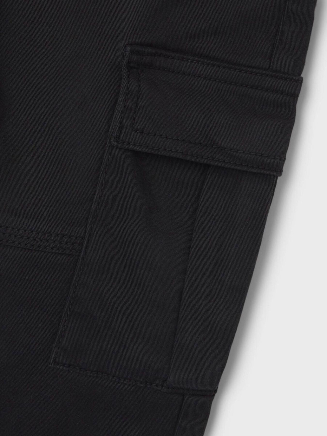 Pantalon cargo ryan noir garçon - Name It