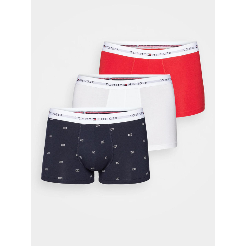 Pack 3 boxer signature noir blanc rouge homme - Tommy Hilfiger