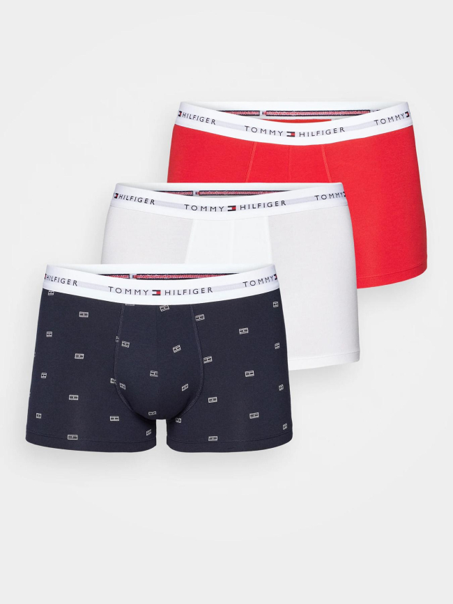 Pack 3 boxer signature noir blanc rouge homme - Tommy Hilfiger