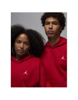 Sweat à capuche brooklyn logo jordan rouge homme - Nike