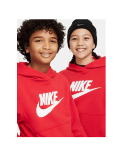 Sweat à capuche nsw club flc rouge enfant - Nike