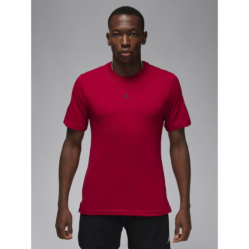 T-shirt de sport uni logo rouge homme - Nike