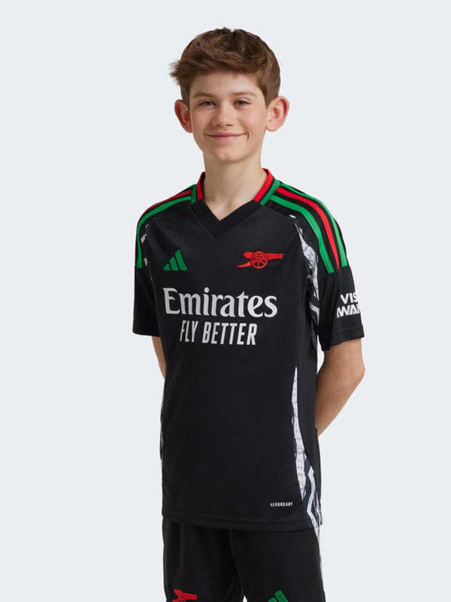 Maillot de football extérieur arsenal 24/25 noir enfant - Adidas