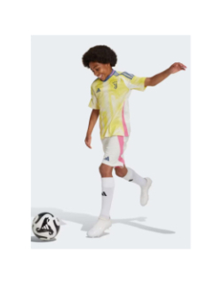 Maillot de football extérieur juventus 24/25 jaune enfant - Adidas