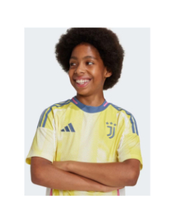 Maillot de football extérieur juventus 24/25 jaune enfant - Adidas