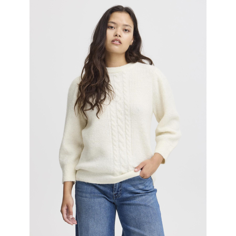 Pull kamara beige femme - Ichi