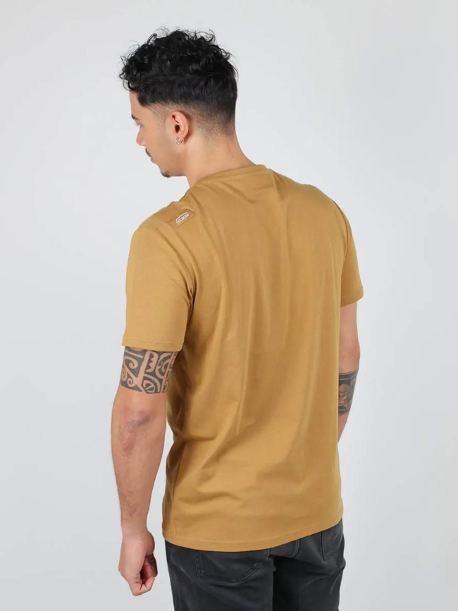 T-shirt graphique tagbo marron homme - Oxbow