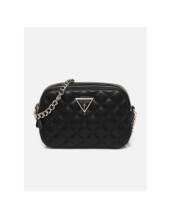 Sac bandoulière spark micro mini noir femme - Guess