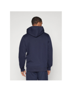 Sweat à capuche hooded logo bleu marine homme - Champion