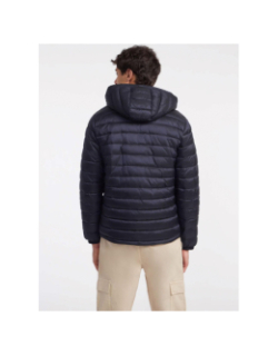 Doudoune puffer bleu marine homme - Guess