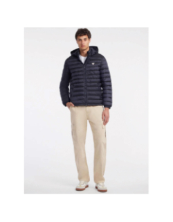 Doudoune puffer bleu marine homme - Guess