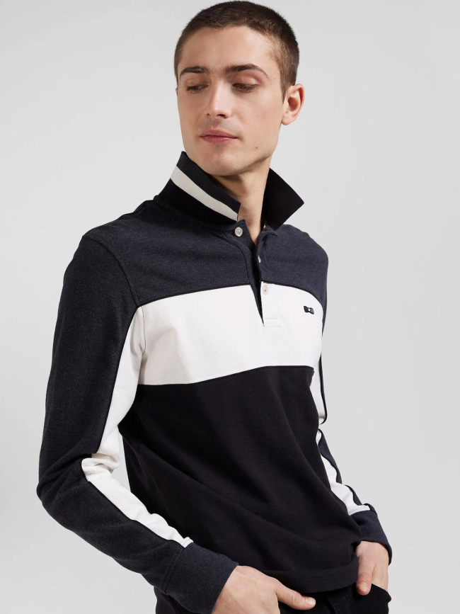 Polo manches longues fenua noir homme - Eden Park