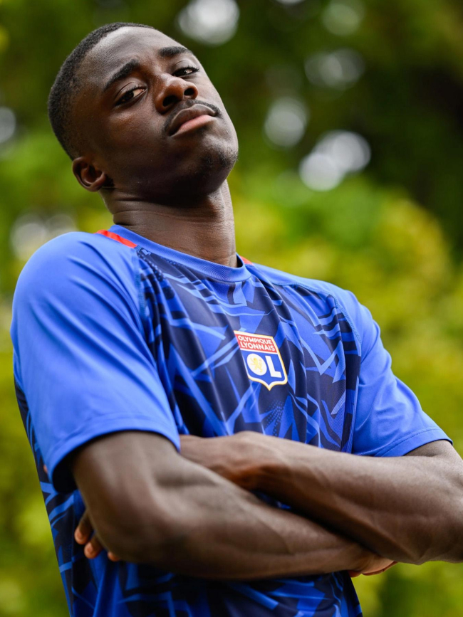 T-shirt training strike bleu homme - Olympique Lyonnais