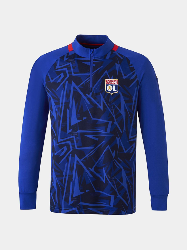 Sweat de football training strike bleu homme - Olympique Lyonnais