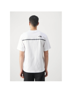 T-shirt col logo zumu blanc homme - The North Face