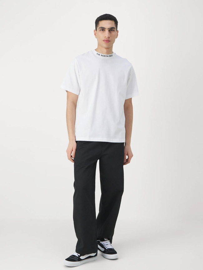 T-shirt col logo zumu blanc homme - The North Face