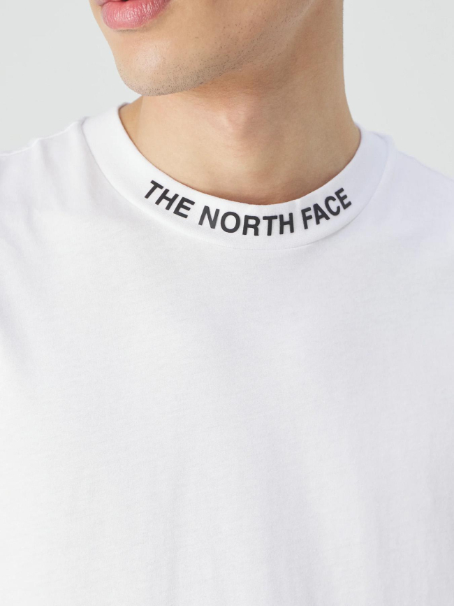 T-shirt col logo zumu blanc homme - The North Face