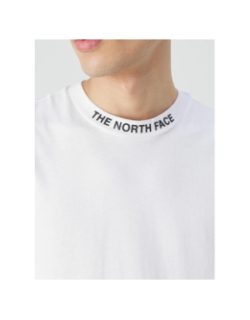 T-shirt col logo zumu blanc homme - The North Face