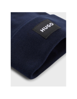 Bonnet xevon uni bleu marine homme - Hugo