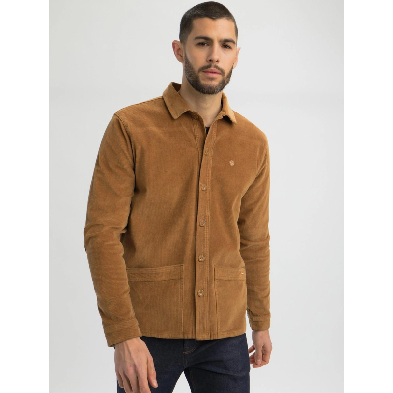 Veste en velours côtelé regulus marron homme - Benson & Cherry