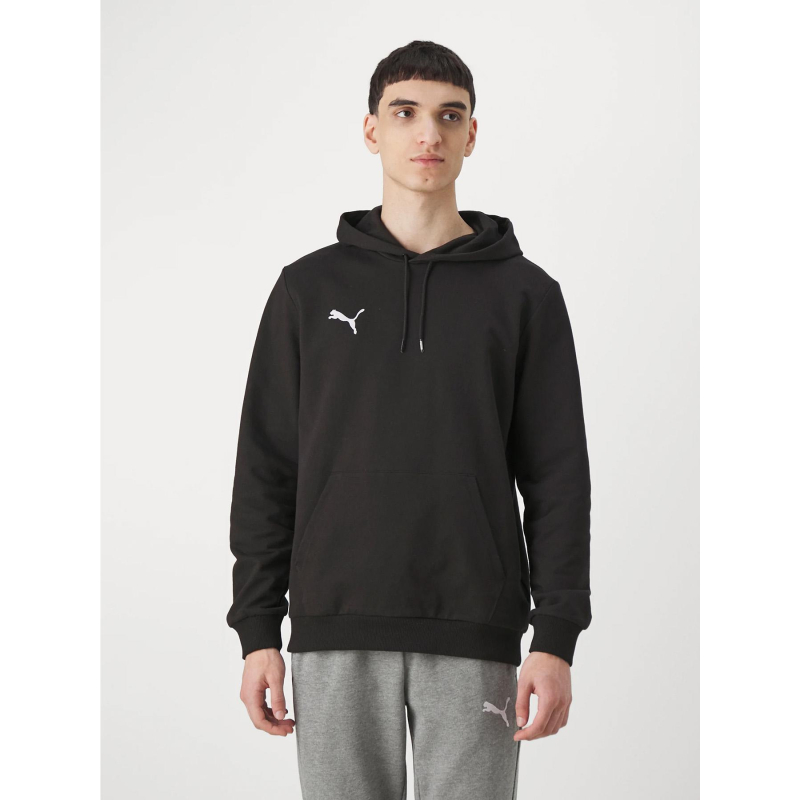 Sweat à capuche teamgoal noir homme - Puma