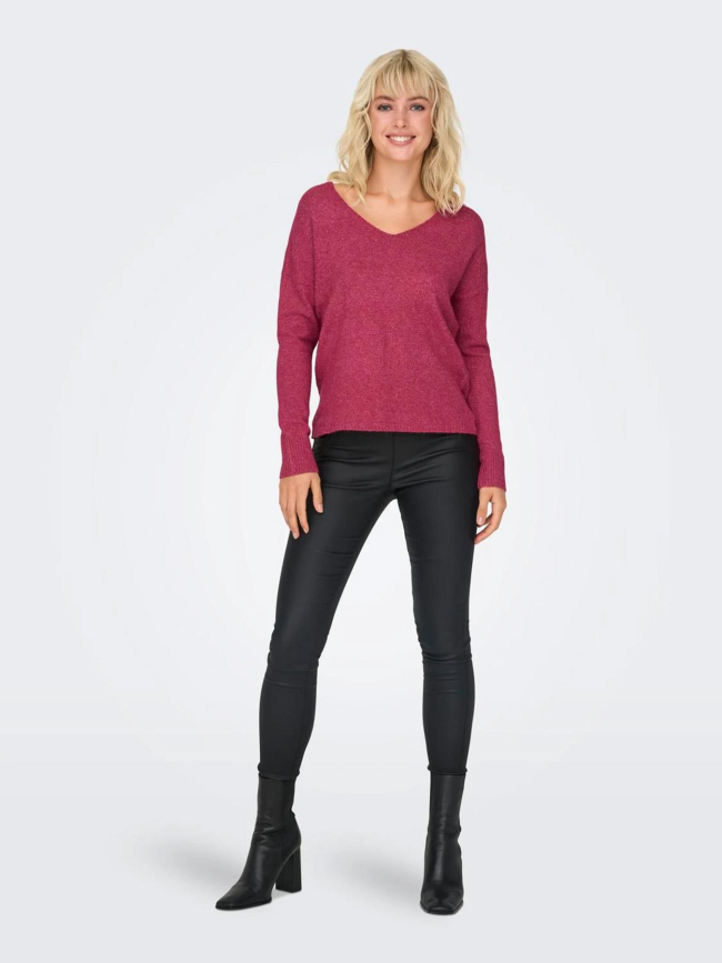 Pull rica life rose femme - Only