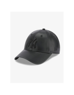 Casquette simili-cuir 9forty noir femme - New Era