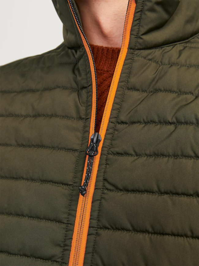 Doudoune sans manche jjemulti bodywarmer vert homme - Jack & Jones