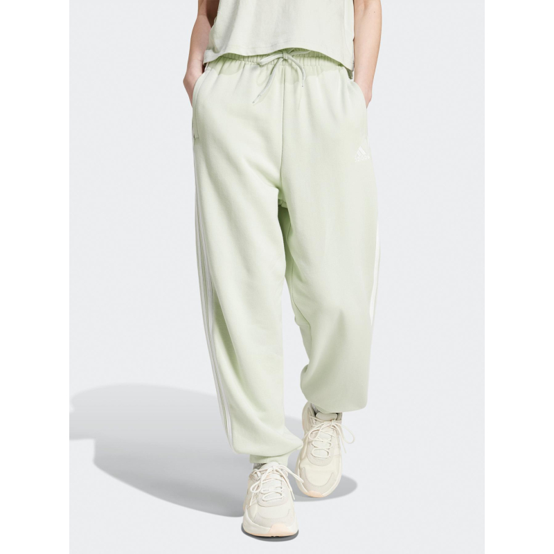 Jogging loose fit 3S vert pâle femme - Adidas