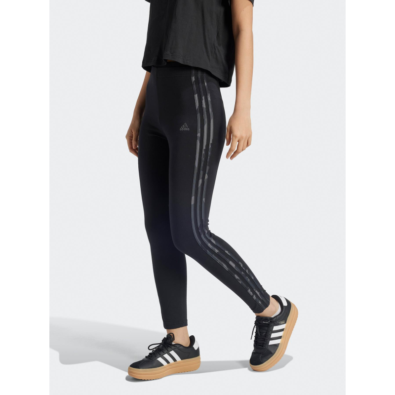 Legging de sport camo 3S noir femme - Adidas