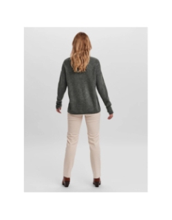 Pull crewlefile vert femme - Vero Moda