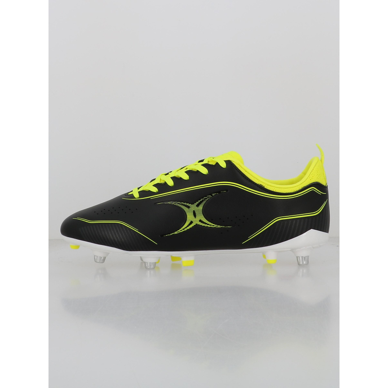 Chaussures de rugby hybride cage torq 6s fluo homme - Gilbert