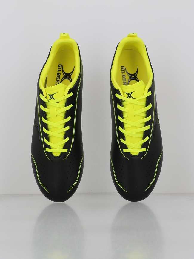 Chaussures de rugby hybride cage torq 6s fluo homme - Gilbert