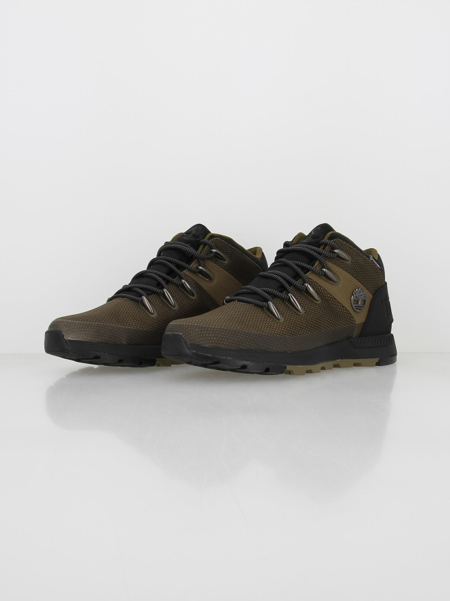 Chaussure sprint trekker mid vert homme - Timberland