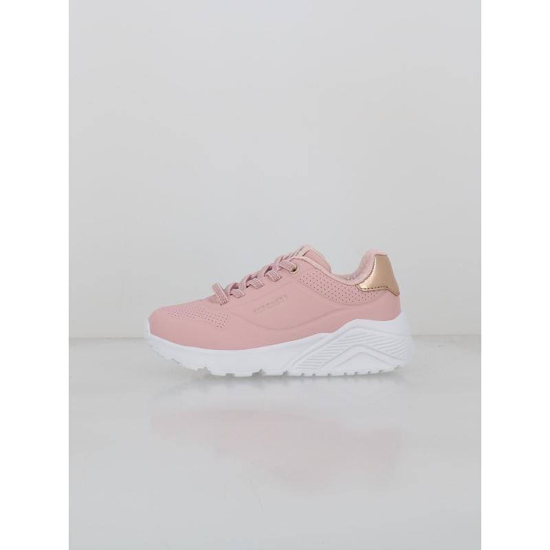 Baskets uno lite rose fille - Skechers