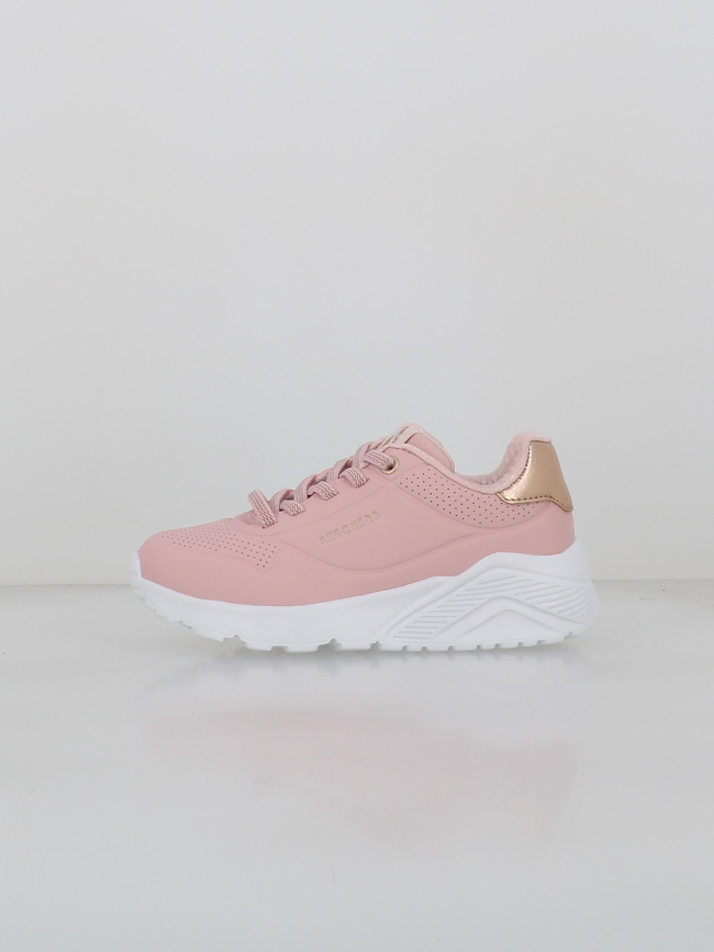 Baskets uno lite rose fille - Skechers