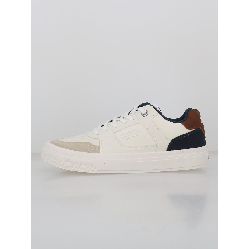 Baskets barton combo blanc écru homme - Jack & Jones