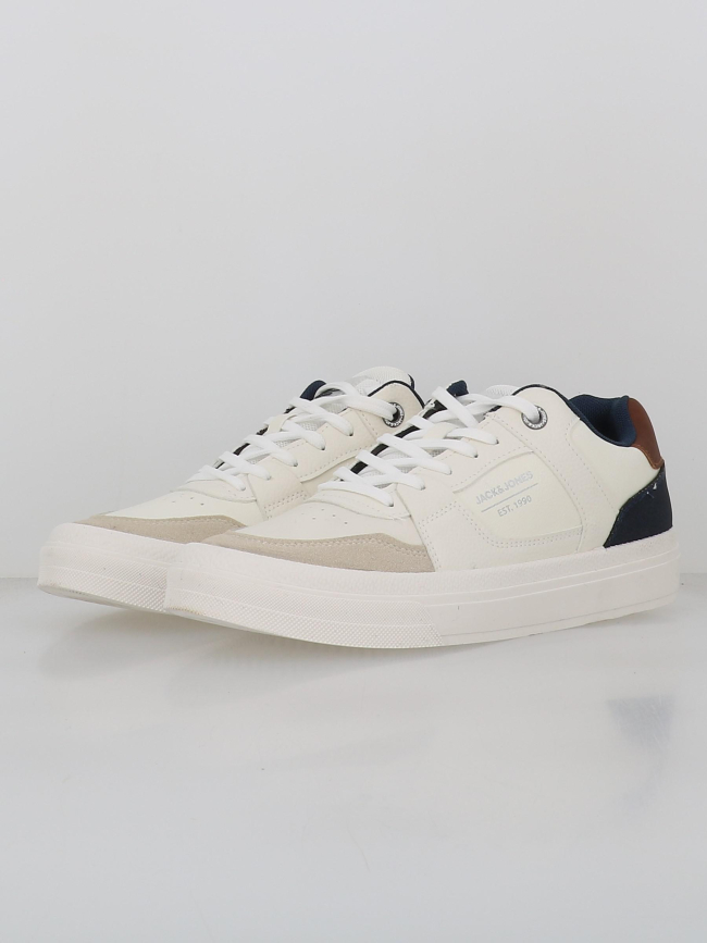 Baskets barton combo blanc écru homme - Jack & Jones